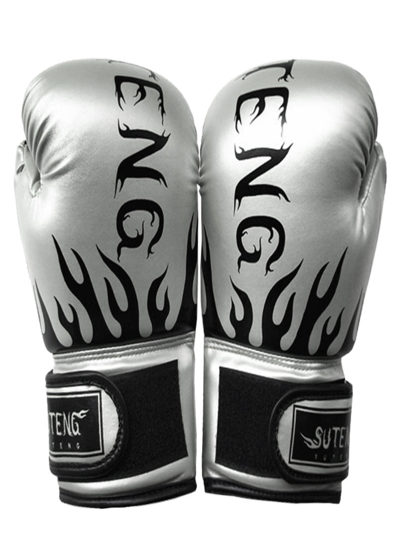 SUTENG Children Boxing Gloves Kids Kick Boxing Training Gloves Youth Muay Thai Punching Bag Mitts Boxing Practice Equipment for Punch Bag Sack Boxing Pads Age 8 to 14 Years Old - Image 5