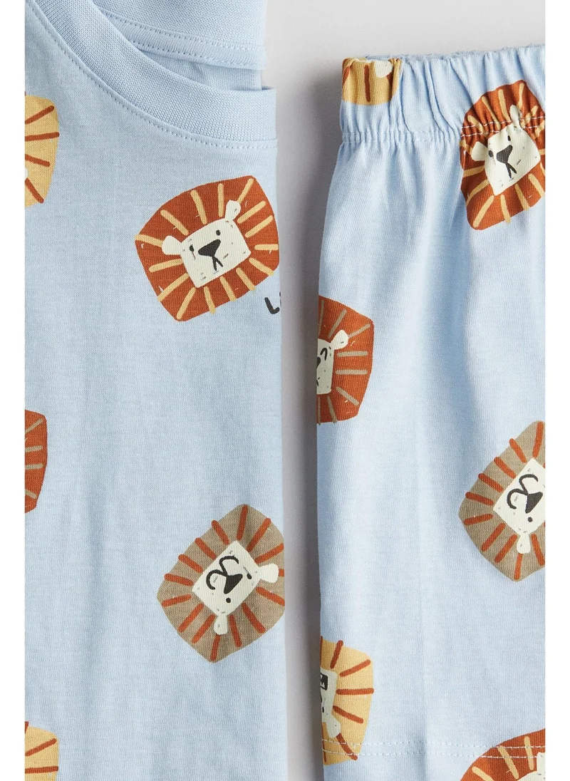 H&M Printed jersey pyjamas