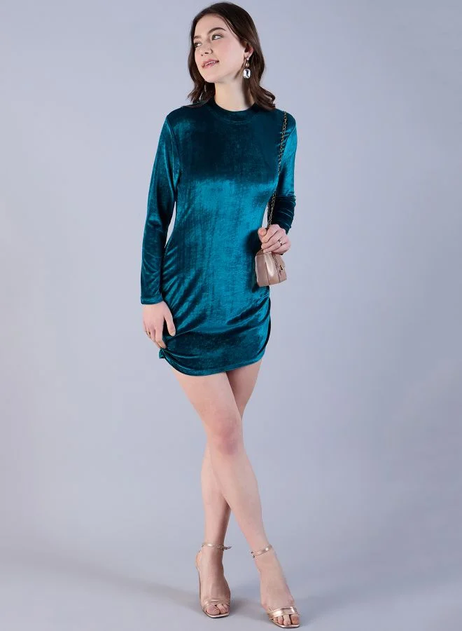 Freehand Women Fitted Party Wear Solid Bodycon Dress