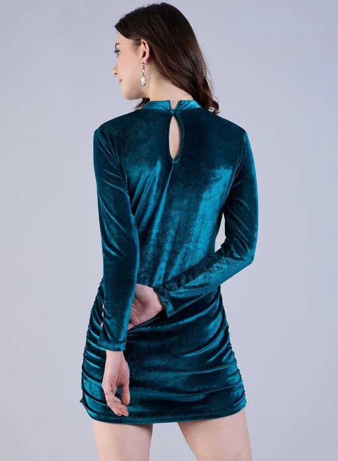 Freehand Women Fitted Party Wear Solid Bodycon Dress
