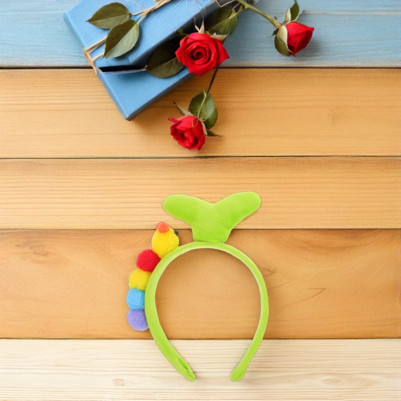 2pcs Cartoon Headbands Women Cute Green Bean Hair Accessories Makeup Hairband For Girls Party And Daily - Image 2