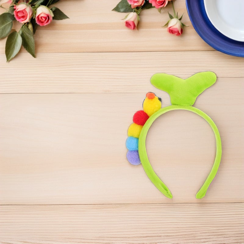2pcs Cartoon Headbands Women Cute Green Bean Hair Accessories Makeup Hairband For Girls Party And Daily - Image 3