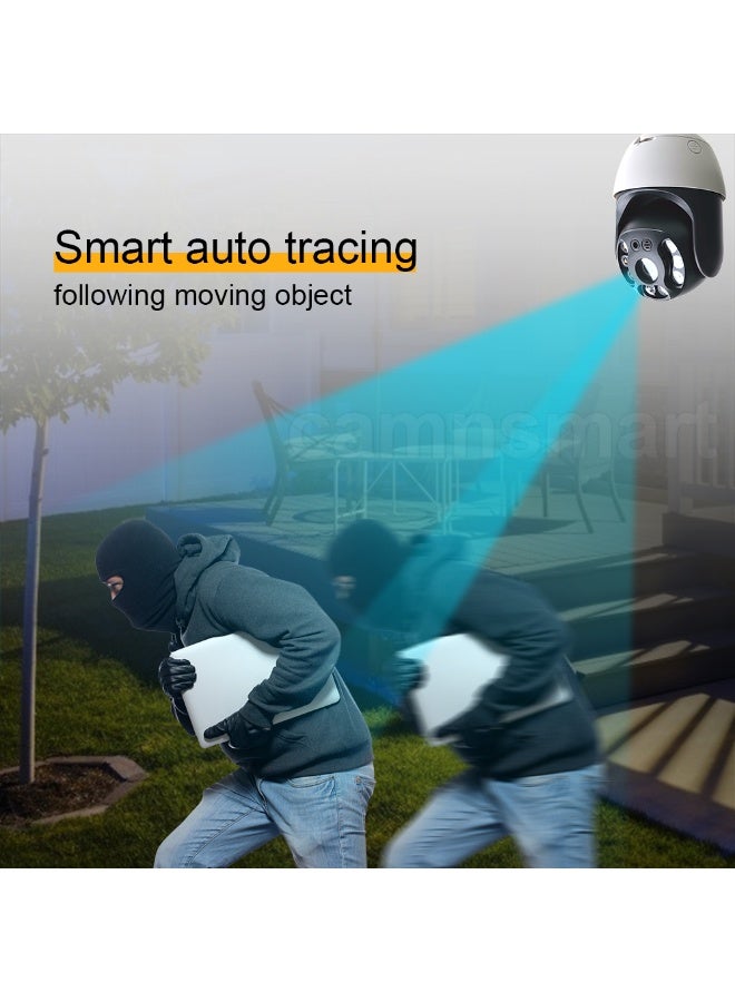 Tuya Smart Life 5MP Outdoor WiFi Security Camera with 270° Rotation, Motion Detection, and Night Vision - Image 4