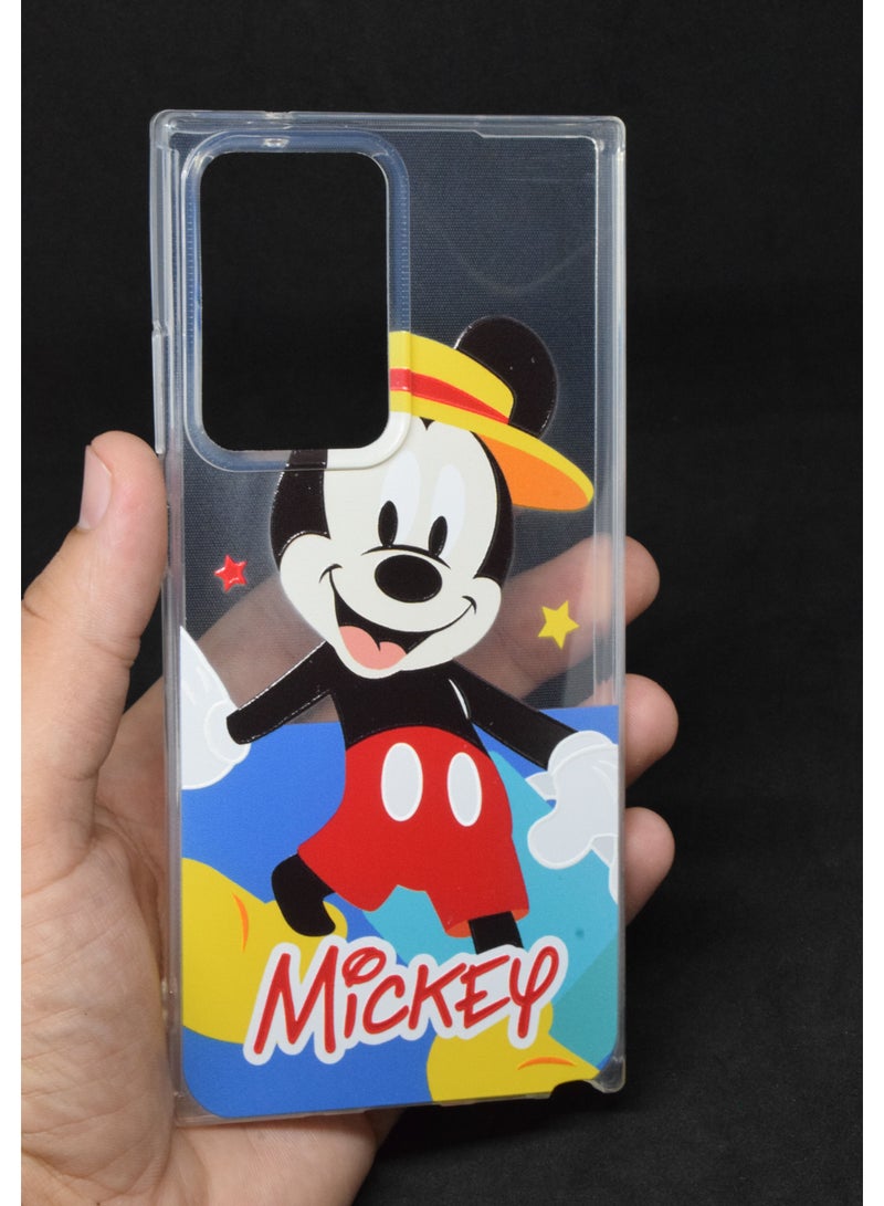 بورتوني جراب Samsung Galaxy Note 20 Ultra متوافق مع نساء بنات تصميم فريد من مادة TPU غطاء واقٍ مقاوم للصدمات - Image 2