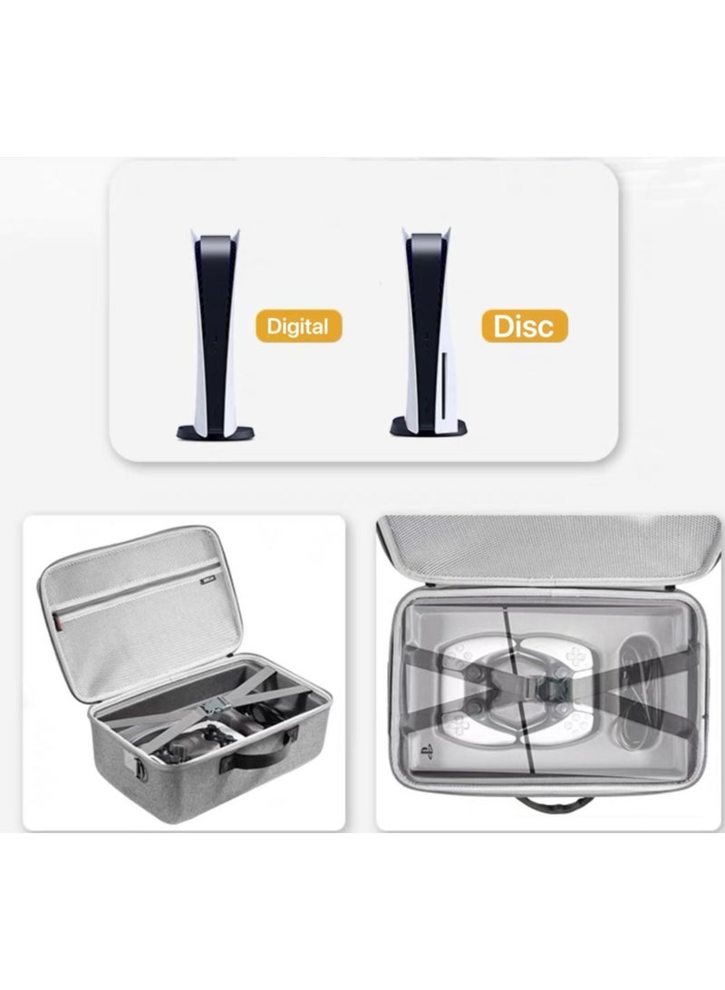 STARTRC Large Capacity Storage Portable Carrying Case bag For Playstation (PS5)/PS5 Slim And Accessories - Image 3