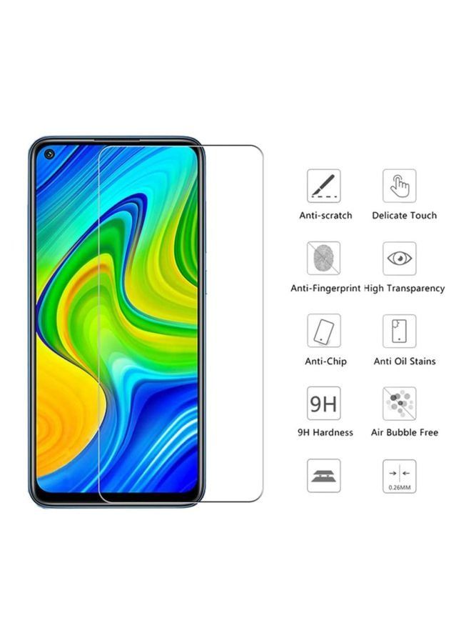 واقي شاشة من الزجاج المقوى Xiaomi Redmi Note 9S / Note 9 Pro شفاف - Image 4