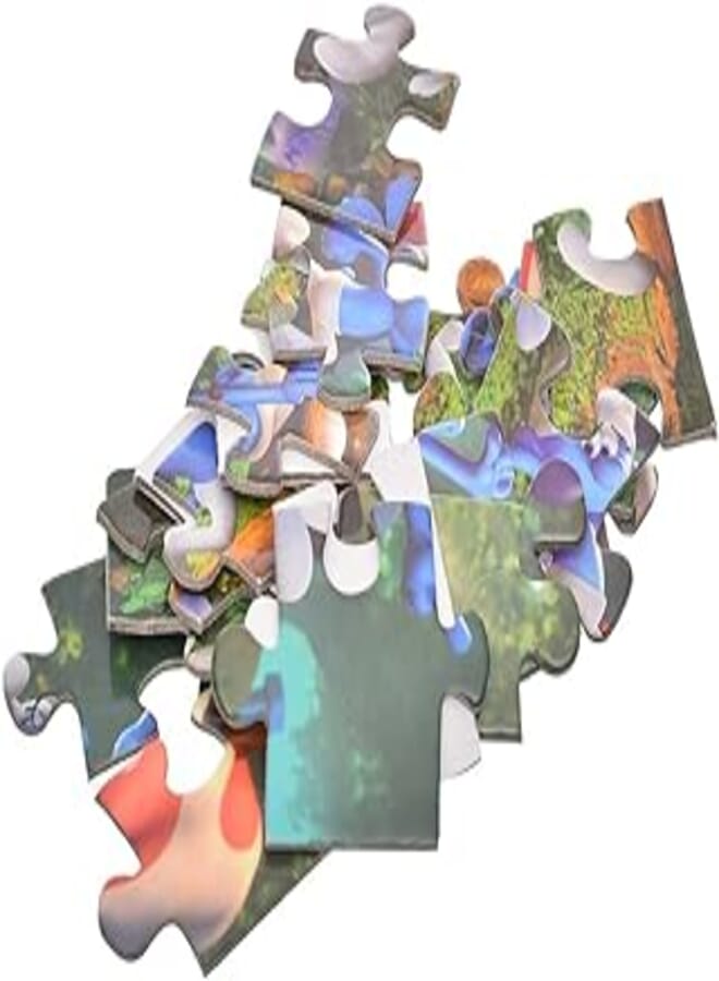 Cute Cat CR-2026 2 Carton Puzzle For Kids Amazing Pictures Set Of 24 & 20 Pcs. - Multo Color