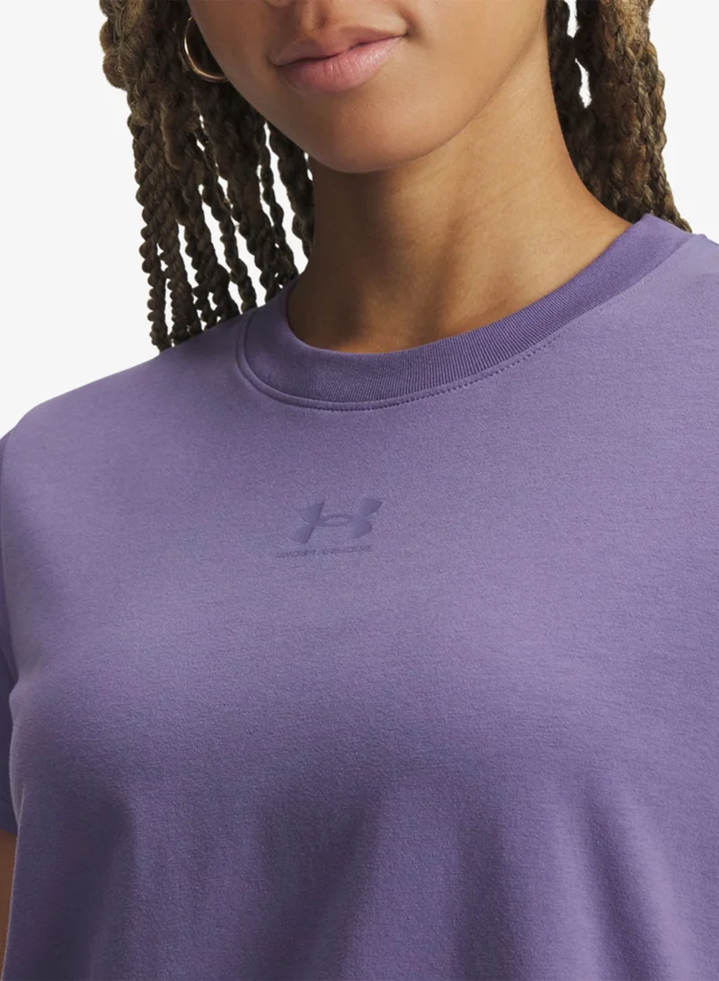 UNDER ARMOUR  Rival Core T-Shirt for Women | Best Price UAE