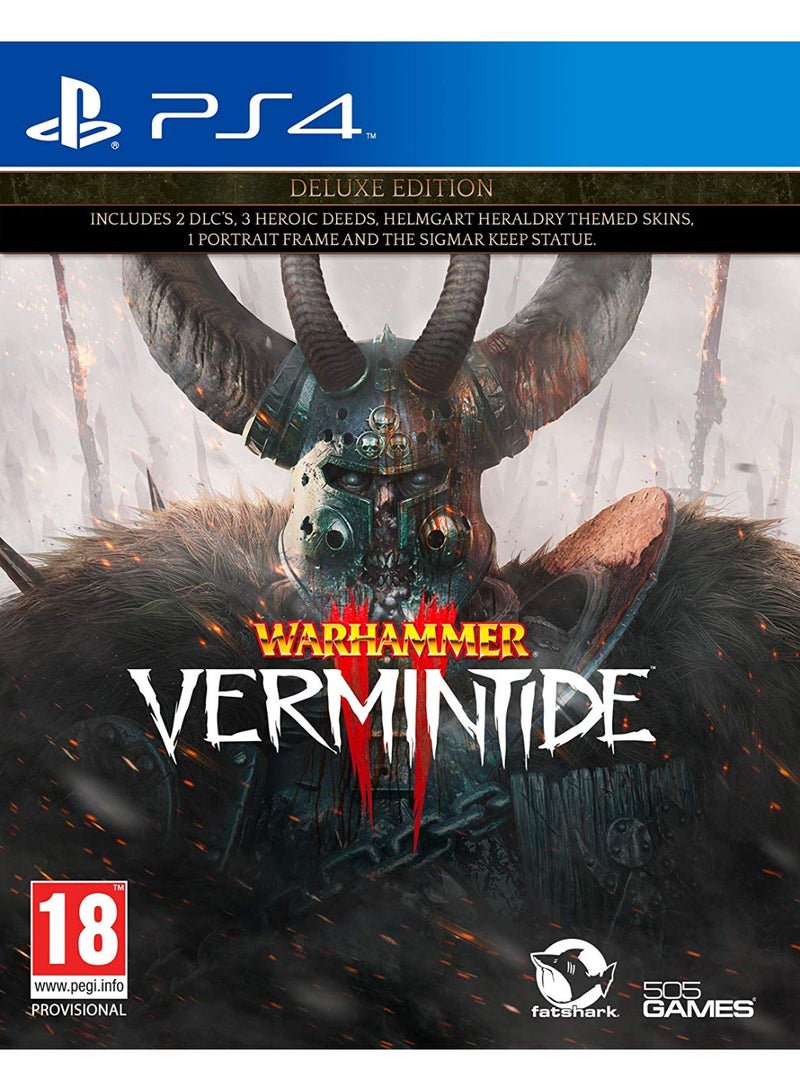 PlayStation Warhammer: Vermintide 2 – Co-op First-Person Action Slasher – PS4 - Image 1