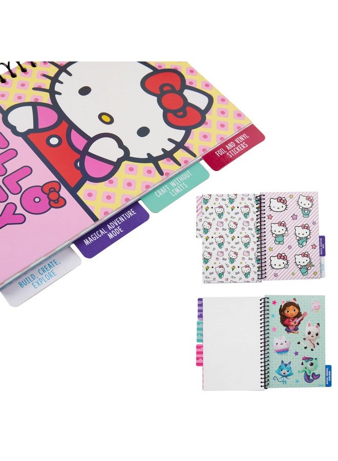 Hello Kitty Hello Kitty Sticker Book for Girls Teens with 28 Sticker Sheets, 400+ Stickers for Scrapbooking, Kawaii Art Activity Set, Anime Gifts for Her - Image 4
