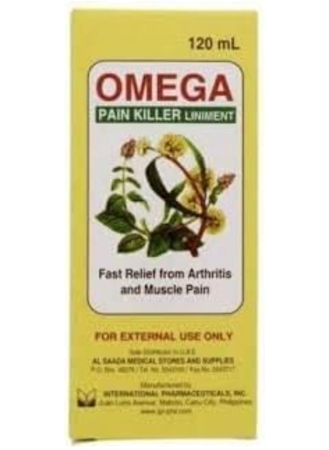 Omega - Pain Killer Liniment 60Ml - Image 1