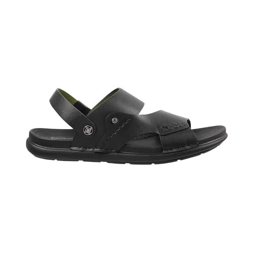 Mochi Men Black Casual Synthetic Sandals Uk/8 Eu/42 (18-180) - Image 3
