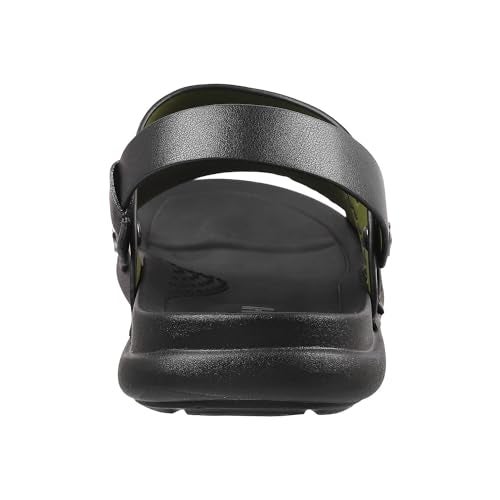 Mochi Men Black Casual Synthetic Sandals Uk/8 Eu/42 (18-180) - Image 4