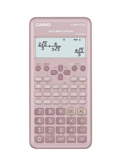 CTIFREE 10+2-digit standard scientific calculator with 252 functions, pink color 