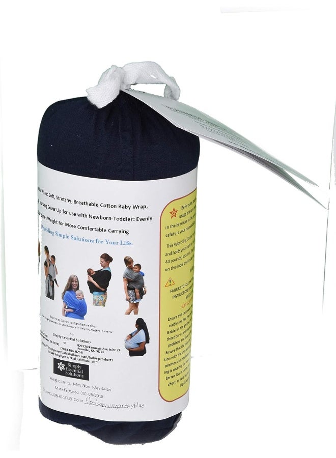 Simply Essential Solutions حمالة الأطفال: حمالة أطفال ناعمة، مرنة، وقابلة للتنفس من القطن - Image 5