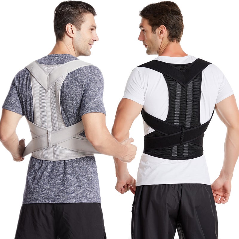 Adult Abdominal And Back Fixation Belt For Men And Women Spine Posture Correction Belt With Support Plate Camelback Correction Belt - Image 2