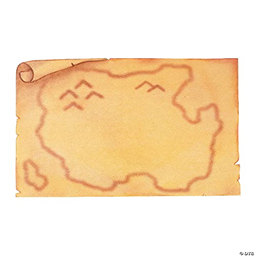 Fun Express DIY Giant Treasure Island Map Sticker Scenes - 12 Backgrounds and 12 Sticker Sheets - Pirate Party Activity for Kids - Image 2