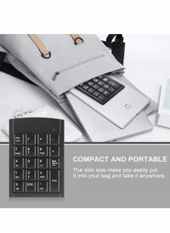 KASTWAVE Number Pad, 19-key Portable Wired Numeric Keypad, Keyboard Extensions with Multiple Shortcuts for Laptop Desktop PC Notebook  - Image 3