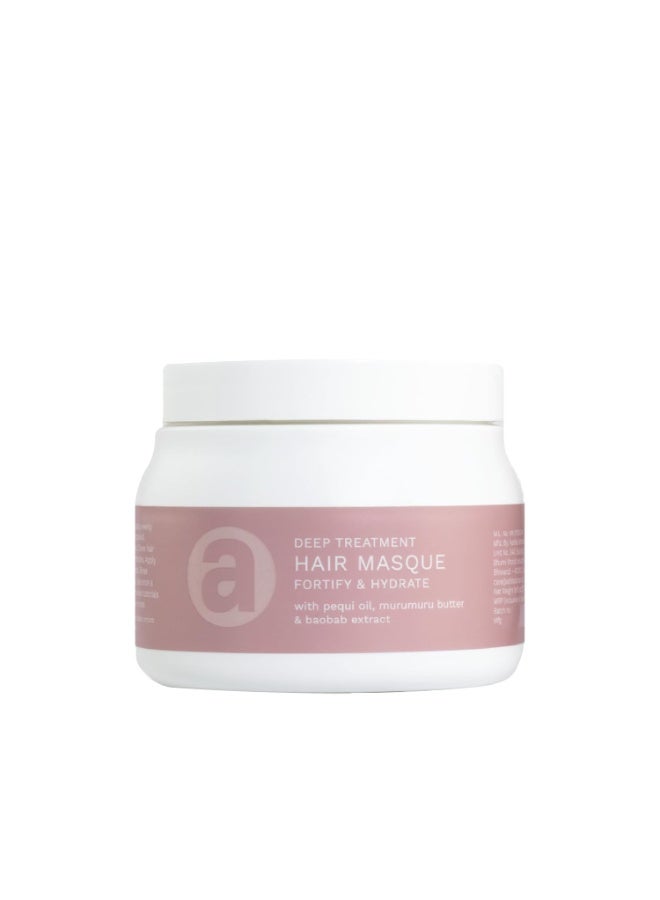 Ashba Botanics Deep Conditioning Hair Mask For Dry & Frizzy Hair|Hydrating Masque For Curly,Wavy,& Straight Hair|With Murumuru,Shea Butter,Baobab Protein,& Pequi Oil|Silicone Free - 237 ml,280 grams - Image 1