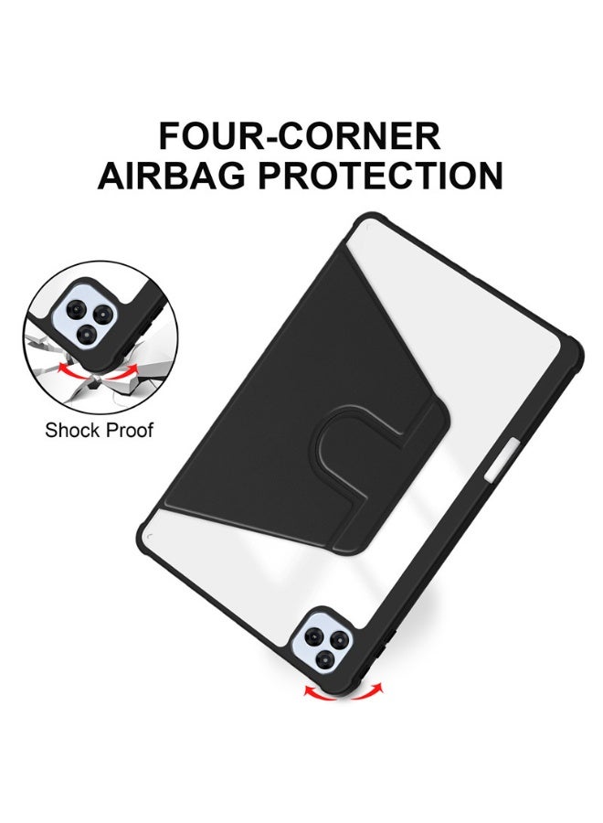 general Compatible with Itel Vista Tab 10 / Itel Vista Tab 11 10.1 Inch Case with Pen Holder, 360 Degree Swivel Stand Folio Flip Smart Tablet Cover with Auto Sleep/Wake - Image 4