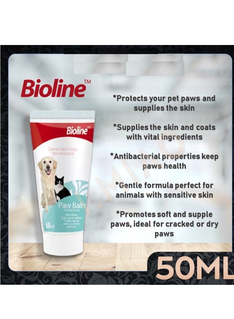 Bioline بلسم العناية بالمخالب للقطط والكلاب 2X50 مل - Image 3