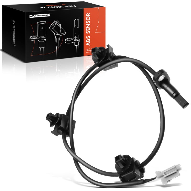 A-Premium A-Premium ABS Wheel Speed Sensor Compatible with Subaru Models - B9 Tribeca 2006-2007 H6 3.0L, Tribeca 2008-2014 H6 3.6L, Sport Utility - Rear Driver or Passenger Side, Replace# 27540XA02A  - Image 1