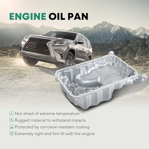 YHTAUTO Engine Oil Pan and Drain Plug Replacement for 2007-2010 Honda Odyssey 2006-2008 Pilot Ridgeline 2003-2006 Acura MDX (V6 3.5L Only) - Image 3