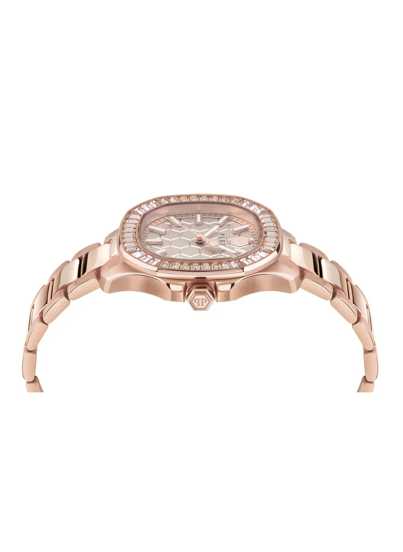 PHILIPP PLEIN $pectre Lady Women's 38mm Watch with Rose Gold Plated Stainless Steel Bracelet 5ATM