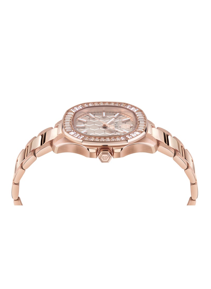 PHILIPP PLEIN $pectre Lady Women's 38mm Watch with Rose Gold Plated Stainless Steel Bracelet 5ATM  - Image 2