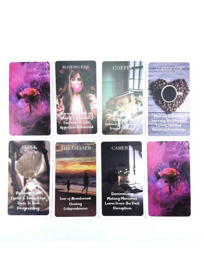 NIBEMINENT Mysterious Red Rose Oracle Card - Image 3