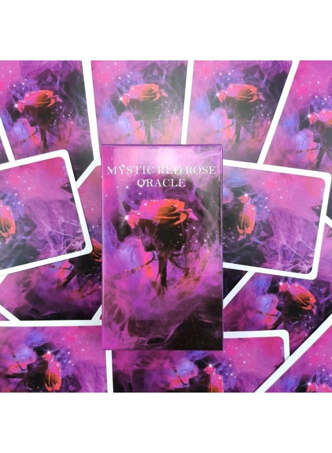 NIBEMINENT Mysterious Red Rose Oracle Card - Image 2