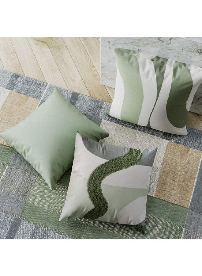 Belchior Donatella Square Shaped Decorative Cushion Green 43 x 43 cm 461082 - Image 2