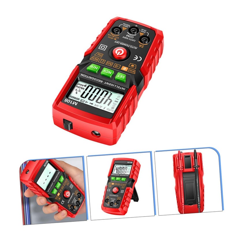 Smart Digital Multimeter Auto Ranging Volt Tester Non Contact Voltage Detection - Image 5