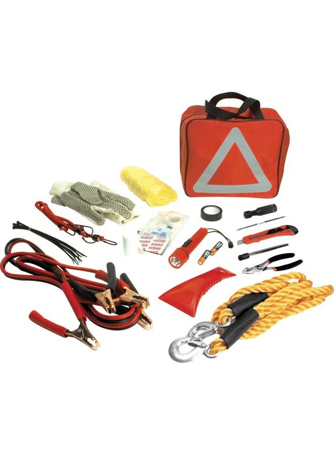 Performance Tool W1555 Deluxe Roadside Emergency Assistance Kit With Jumper Cables - Image 1