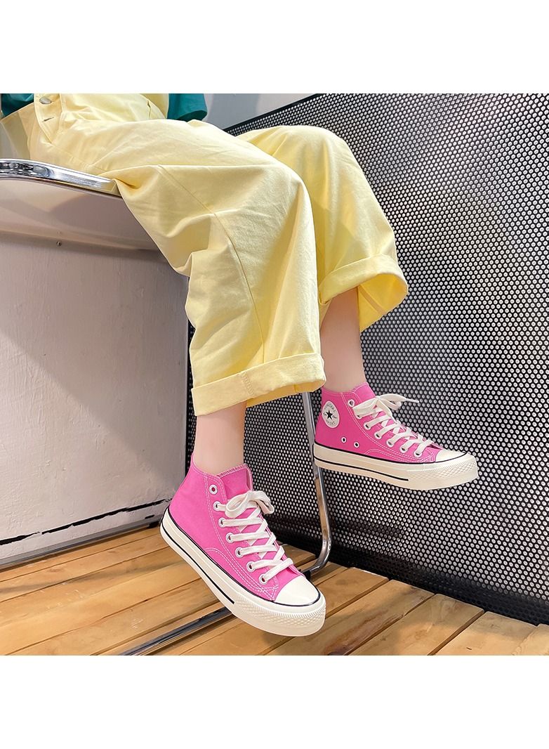 GENERAL ARMOR Fashion Sneakers Pink Cloth Shoes  - Image 3