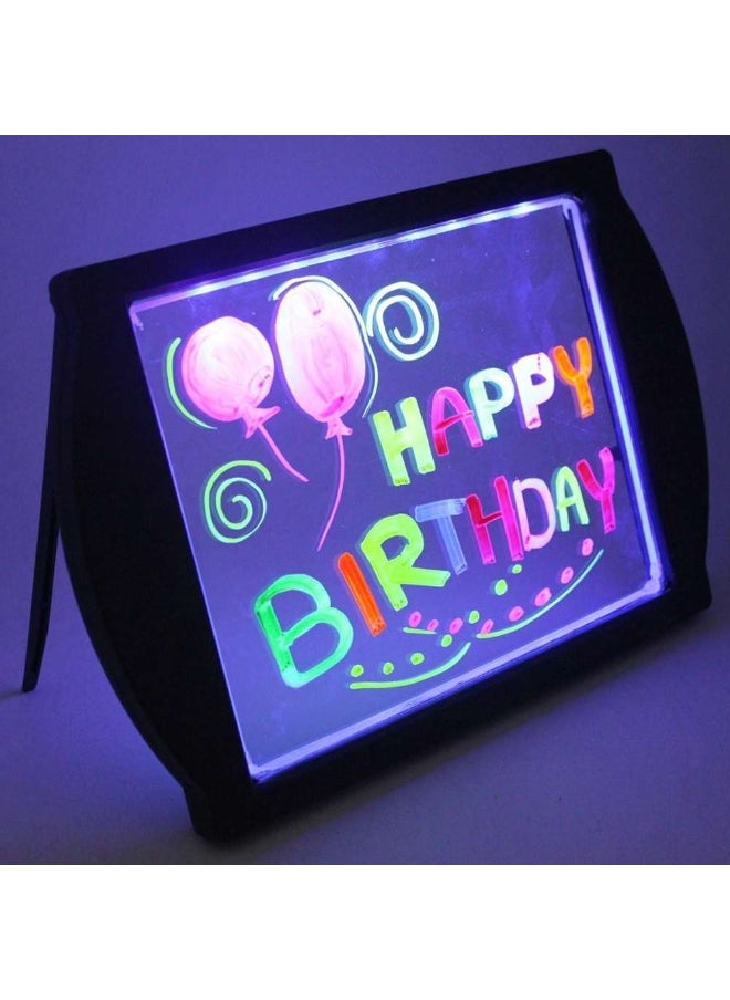 Marvin's Magic - Marvin's Magic Glow Art Neon Effect Drawing Board (Black) - Image 1