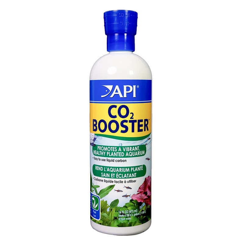 API Co2 Booster Freshwater Aquarium Plant Treatment 16 oz Bottle, Brown - Image 1