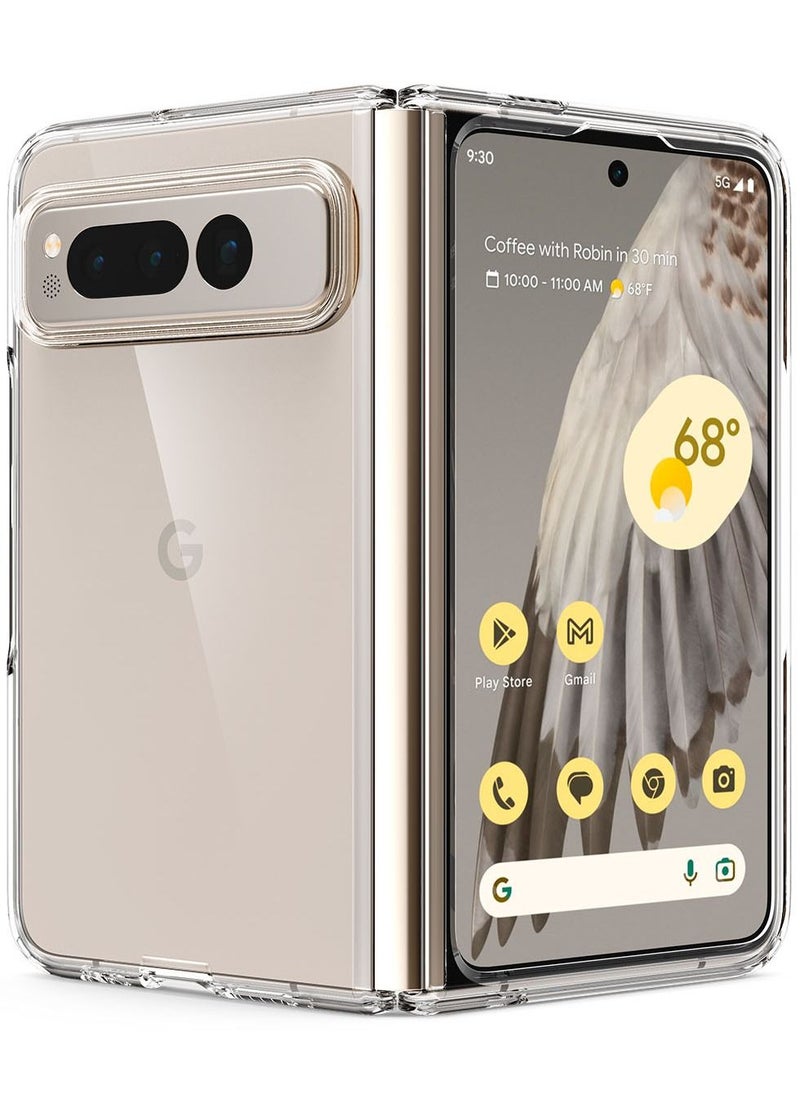 Spigen - غطاء حماية Ultra Hybrid لهاتف Pixel Fold (2023) - شفاف للغاية - Image 1