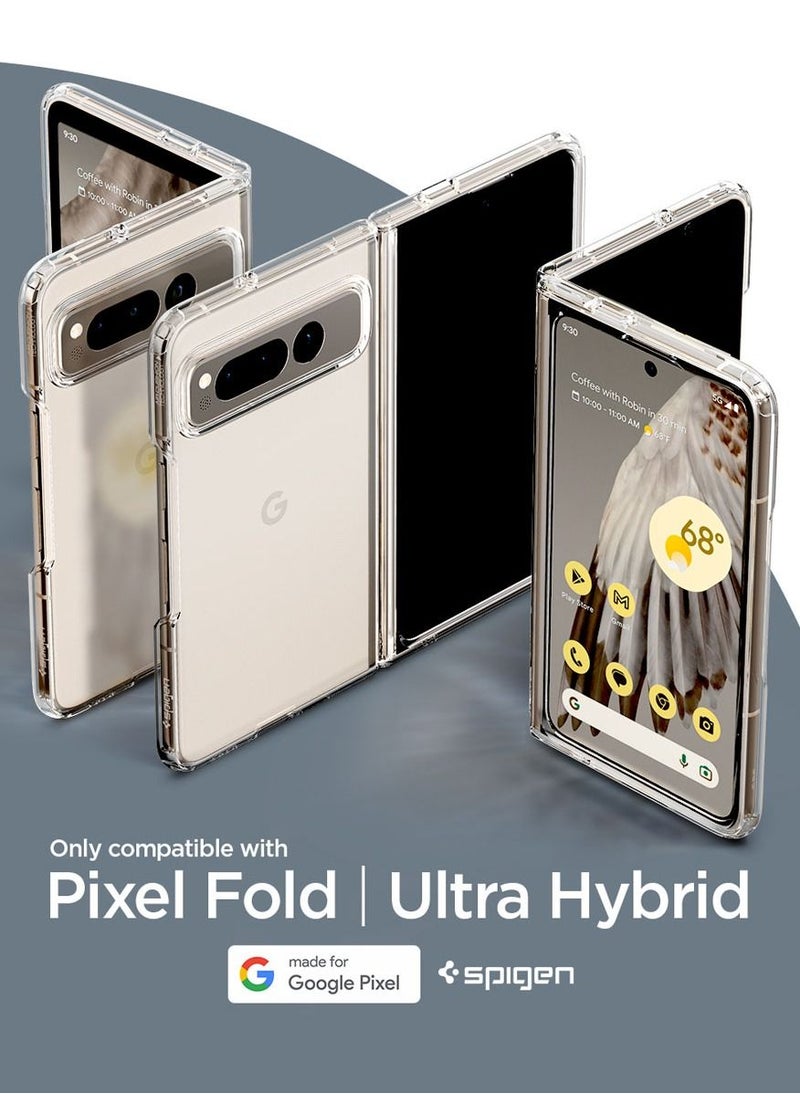Spigen - غطاء حماية Ultra Hybrid لهاتف Pixel Fold (2023) - شفاف للغاية - Image 1