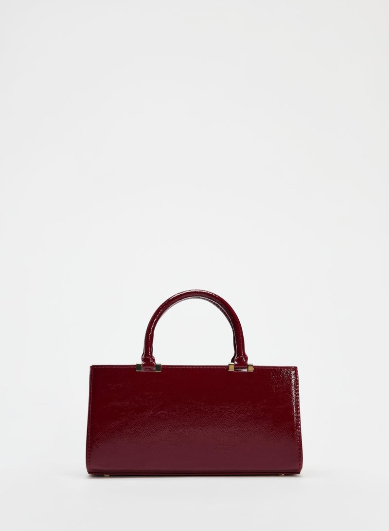 Zara Textured Handbag Crossbody Bag - Image 1