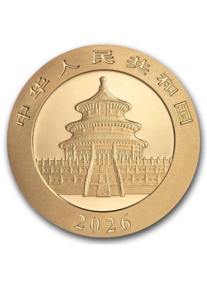 ABConcept Panda 2026 Gold 3 gram coin 999 Carat - Image 2