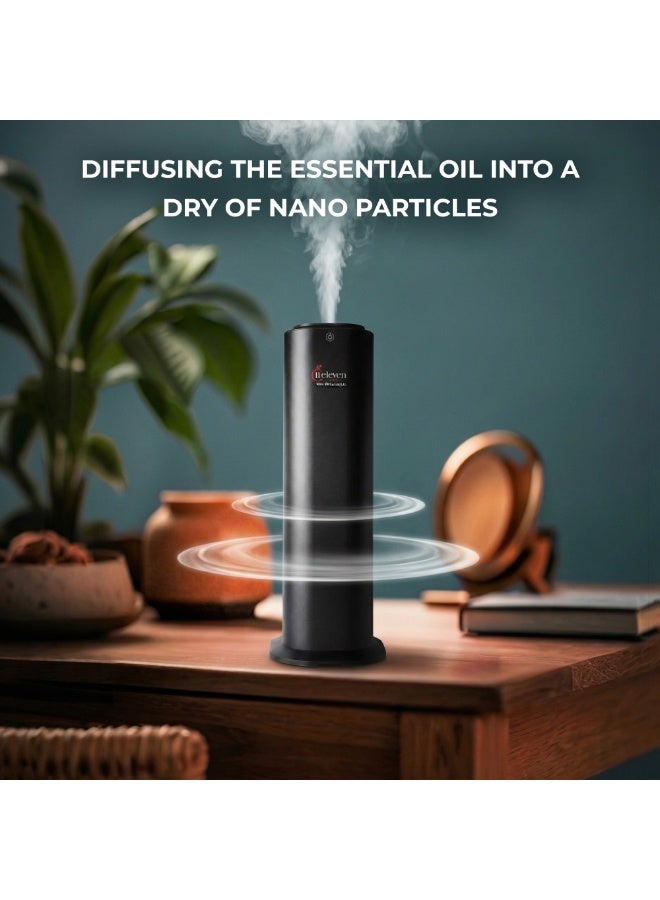 Eleven Scent A5 Silver Scent Diffuser Essential Oil Diffuser Luxury Aroma Diffuser Quiet Air Freshener Home Office Car Fragrance Machine Long Lasting Scent Modern Design Eleven Scent - Image 4
