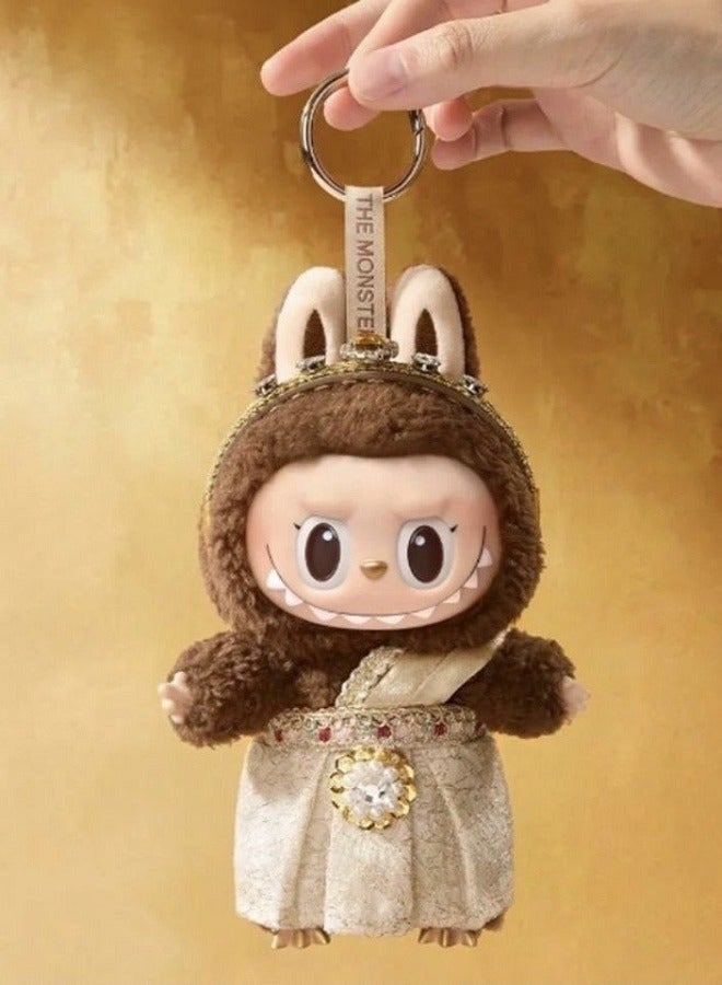 Thailand Princess Limited Edition - Labubu - Plush Doll Cute Vinyl Figure Keychain Adorable Soft Toy，17cm - Image 2