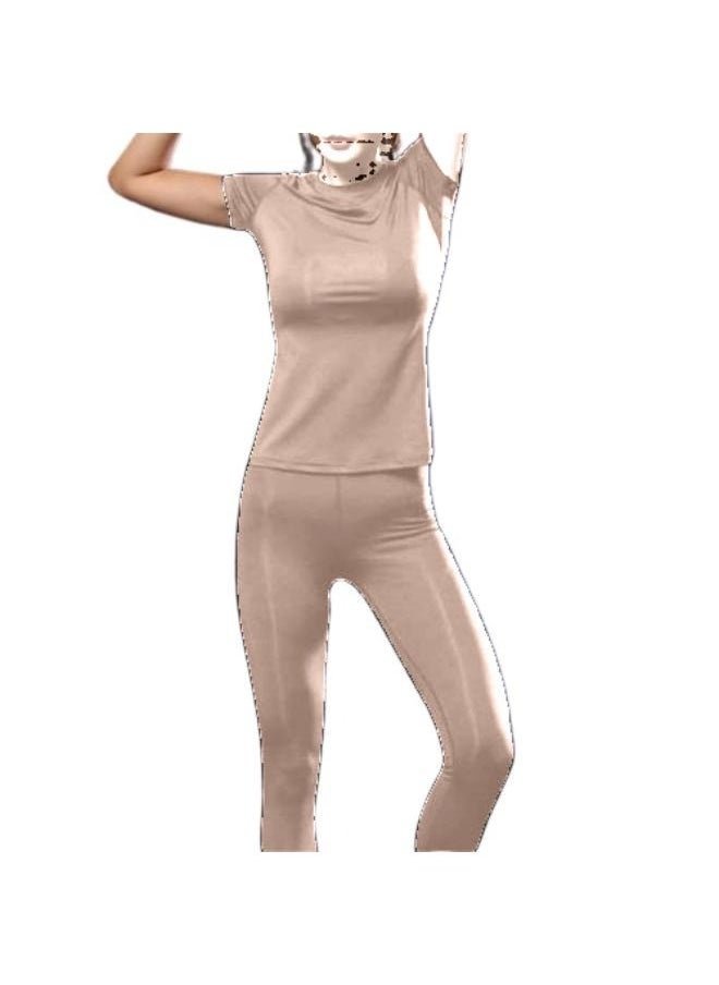 Generic Women's Sportswear Workout Set Pullover T-48  - Image 3