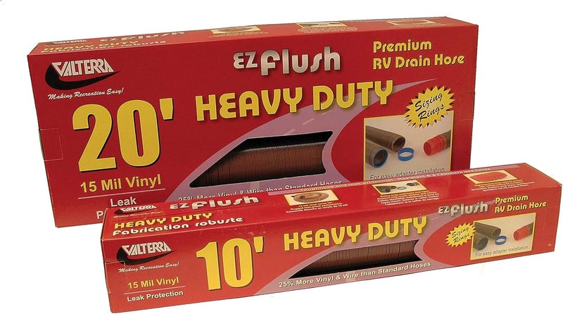 Valterra D04-0012 EZ Flush Heavy-Duty Drain Hose - 10' - Image 2