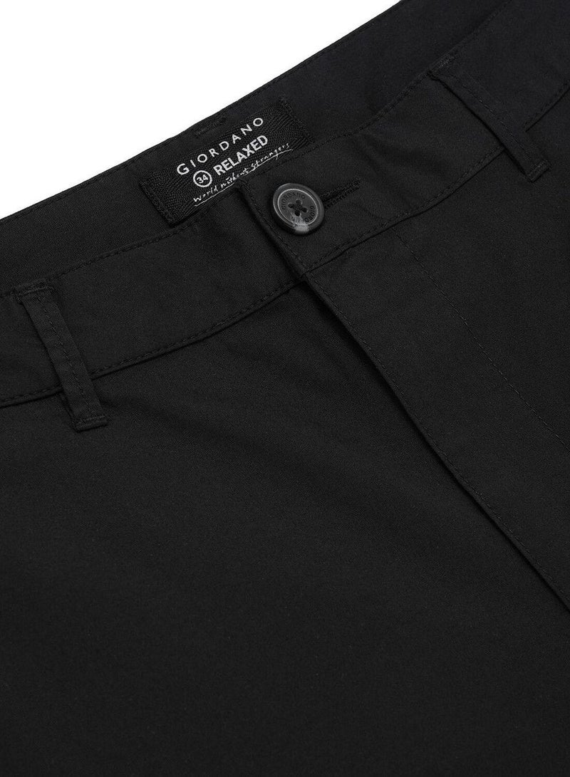 GIORDANO Men's Cool Touch Stretch Twill Shorts - Image 3