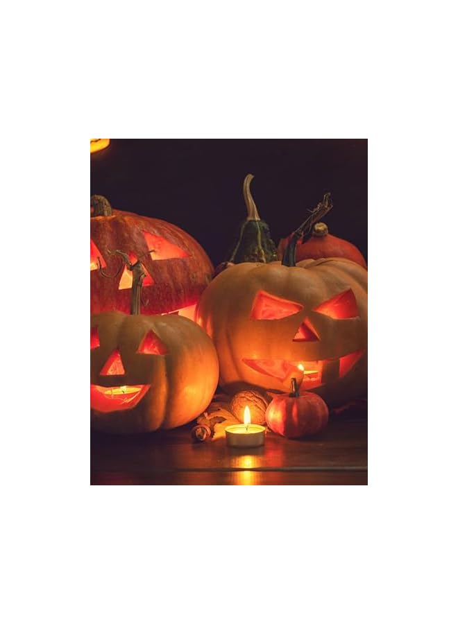 The Bros Tealight Candles - Giant 100, Packs - White Unscented European Votive Smokeless Tea Lights for Shabbat, Weddings, Christmas, Home Decorative - Image 5