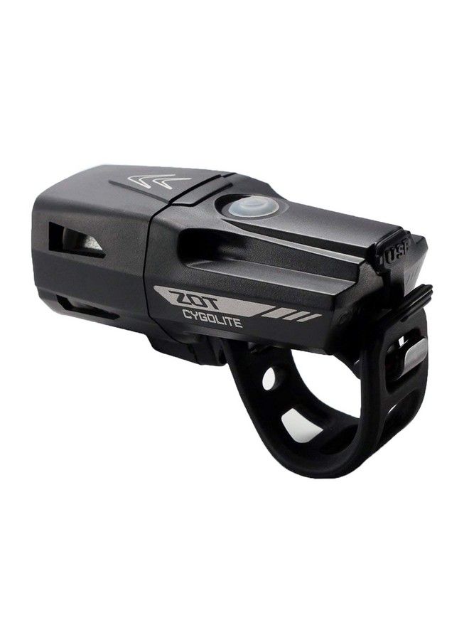 Cygolite Zot 250 Lumen Headlight & Dice Tl 50 Lumen Tail Light Usb Rechargeable Bicycle Light Combo Set Black Redcompact - Image 5