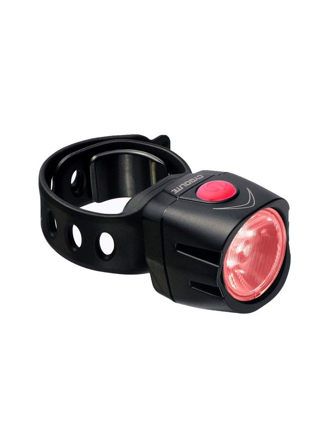 Cygolite Zot 250 Lumen Headlight & Dice Tl 50 Lumen Tail Light Usb Rechargeable Bicycle Light Combo Set Black Redcompact - Image 4