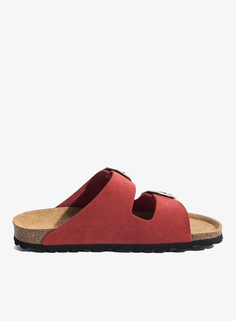 BAYTON Atlas Leather Flat Sandals